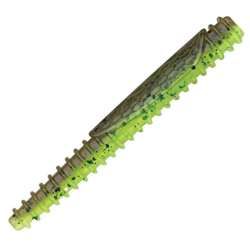 Rapala Crush City Ned BLT Stick Bait - Green Pumpkin Chartreuse Pepper