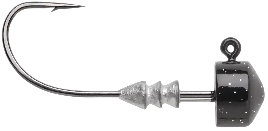 VMC NRJ NED RIG JIG Fish Hook 1/4 Black