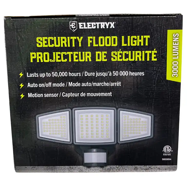 Electryx 3000 Lumens Security Flood Light
