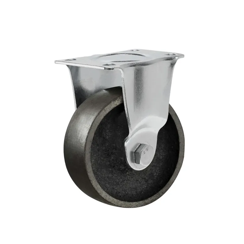 Precision Casters + Wheels™ 2" Rigid Steel Caster