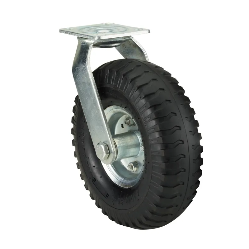 Precision Casters + Wheels™ 10" Swivel Pneumatic Caster