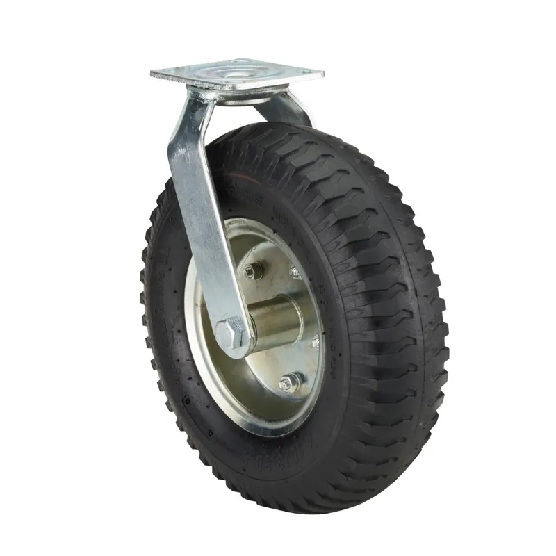Precision Casters + Wheels™ 12" Swivel Pneumatic Caster