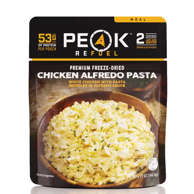 Peak Refuel Chicken Alfredo Premium Freeze Dried Meal