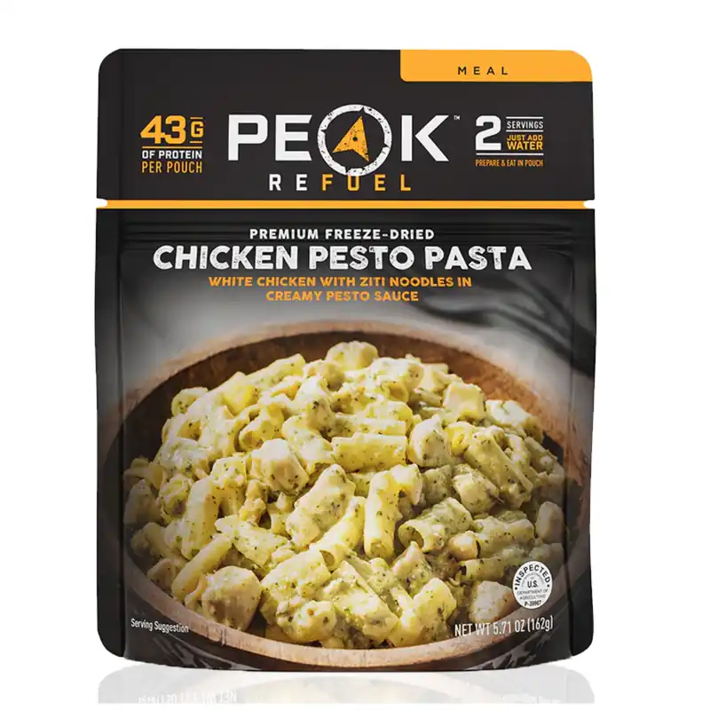 Peak Refuel Chicken Pesto Pasta Premium Freeze Dried Meal