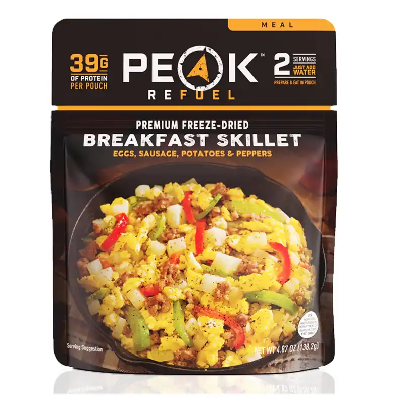 Peak Refuel Breakfast Skillet Premium Freeze Dried Breakfast Meal