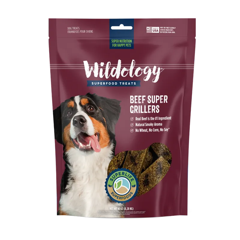 Wildology® 10 OZ Beef Super Grillers Dog Treats