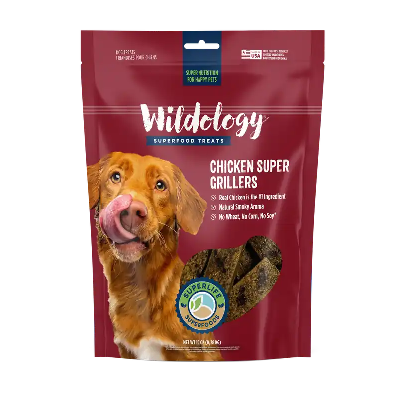 Wildology® 10 OZ Chicken Super Grillers Dog Treats