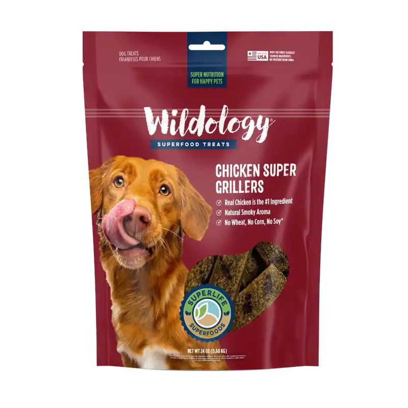 Wildology® 24 OZ Chicken Super Grillers Dog Treats