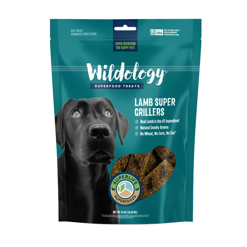 Wildology® 24 OZ Lamb Super Grillers Dog Treats