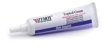 ZYMOX Topical Cream with 0.5% Hydrocortisone for Dogs and Cats, 1oz