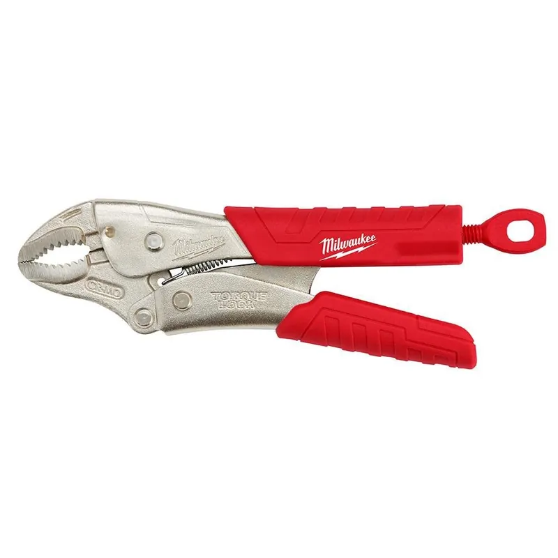 Milwaukee 7 in. TORQUE LOCK Curved Jaw Locking Pliers With Grip