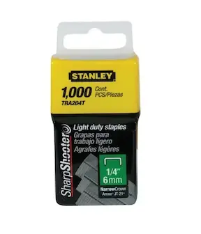 Stanley TRA204T 6mm Light Duty Staples