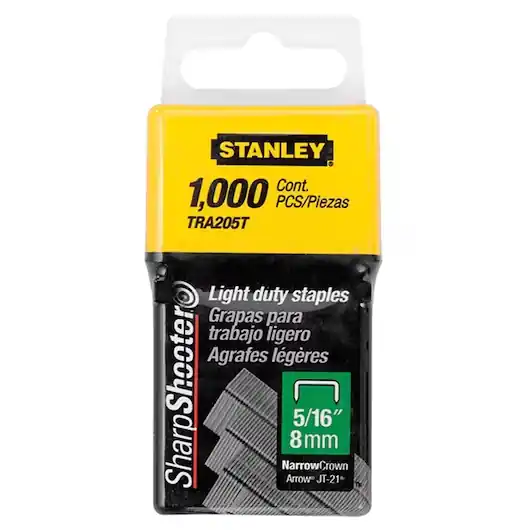 Stanley TRA205T 8mm Light Duty Staples