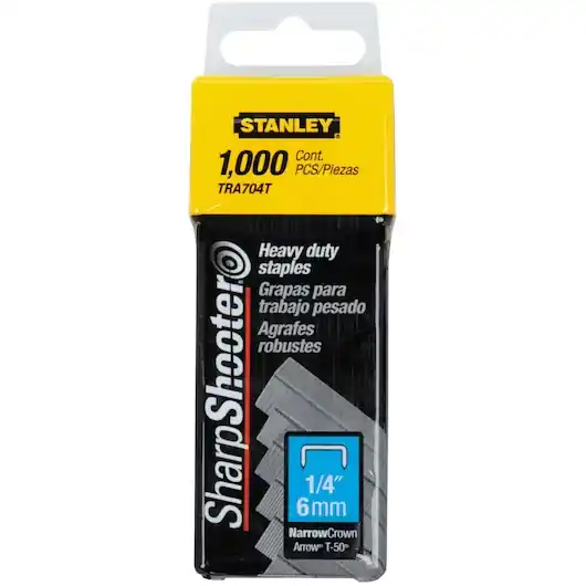 Stanley TRA704T Heavy Duty Staples - Type G 4/11/140