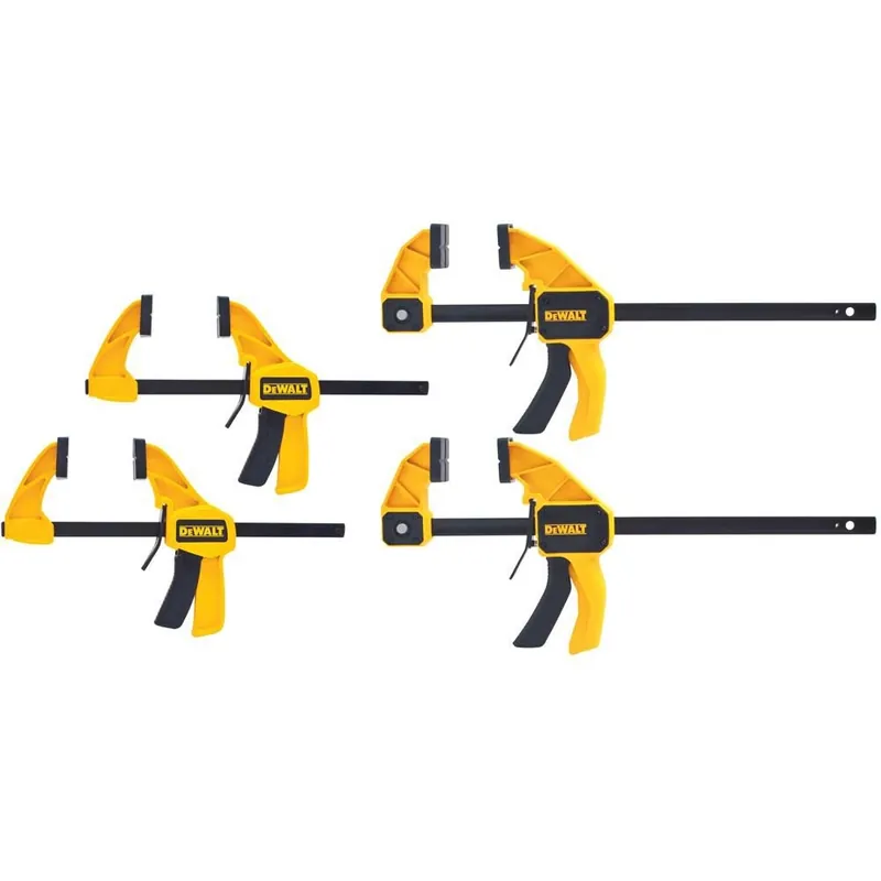 DEWALT Medium & Large Trigger Clamps-4 pack
