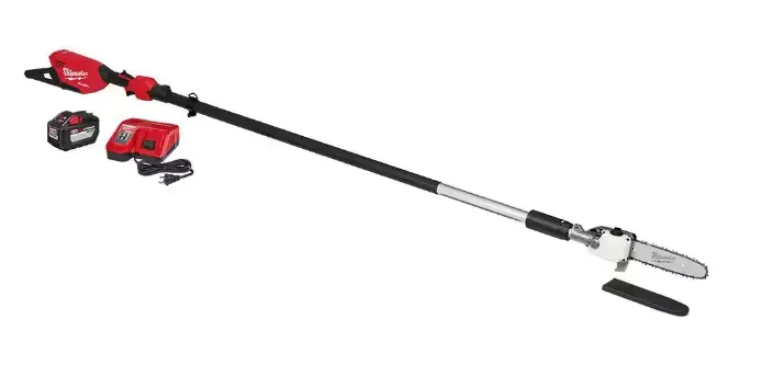 Milwaukee M18 FUEL 10 in. 18V Lithium-Ion Brushless Electric Cordless Telescoping Pole Saw Kit