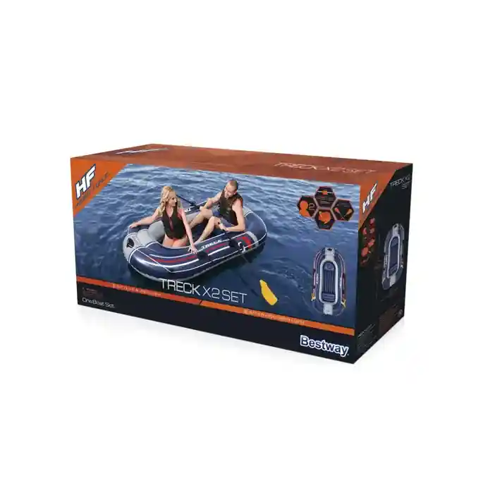 Bestway Hydro-Force Treck X2 Inflatable Raft Set 61153E