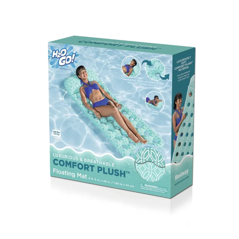 H2OGO! Comfort Plush Floating Pool Mat