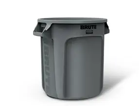 Rubbermaid Brute Vented 10 Gallon Container - Grey