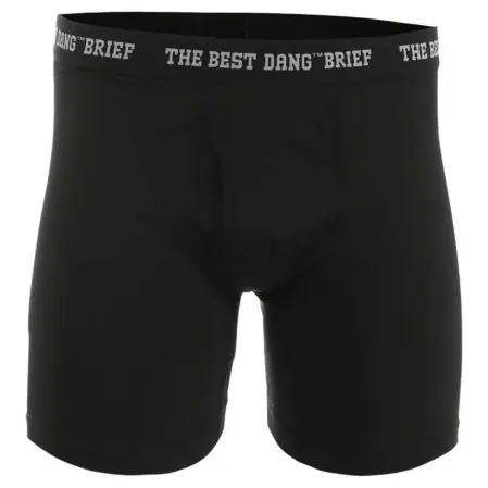 Noble Outfitters Men’s The Best Dang Performance 5” Boxer Briefs Charcoal