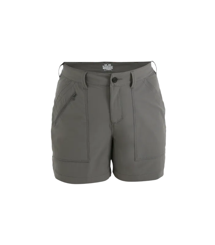 Noble Outfitters Women‘s Tug-Free Performance Short Granite 24071-018