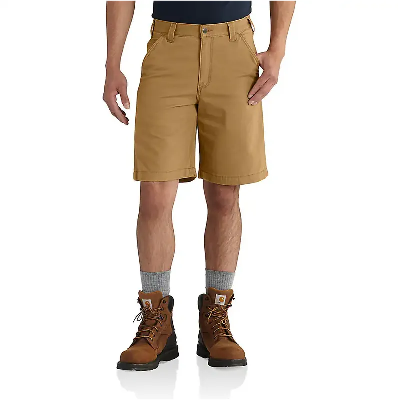Carhartt Men‘s 102514-217 Rugged Flex Canvas Short Hickory