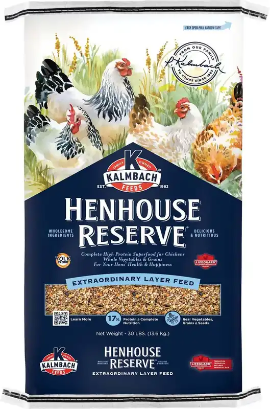 Kalmbach Henhouse Reserve Feed for Chickens 30lbs