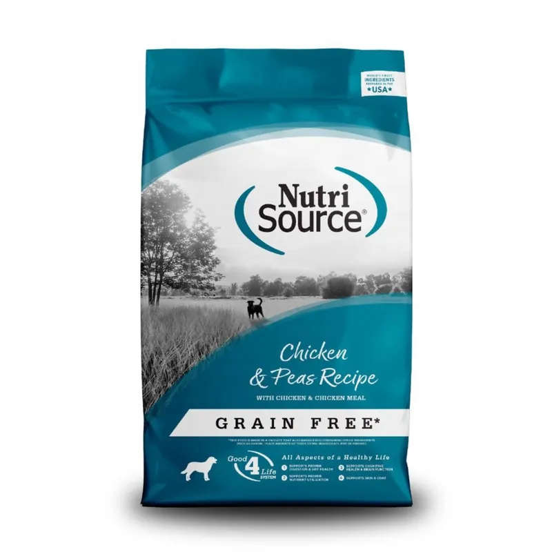 NutriSource Grain Free Chicken & Peas Recipe Dog Food