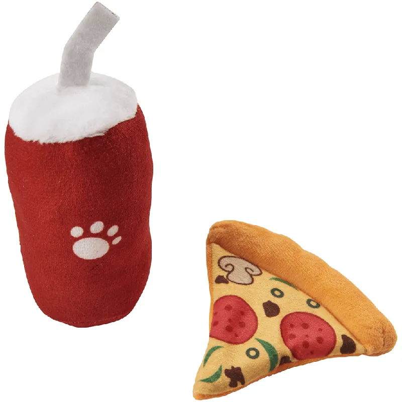 SPOT Assorted Style American Take Out 2Pk Cat Toy