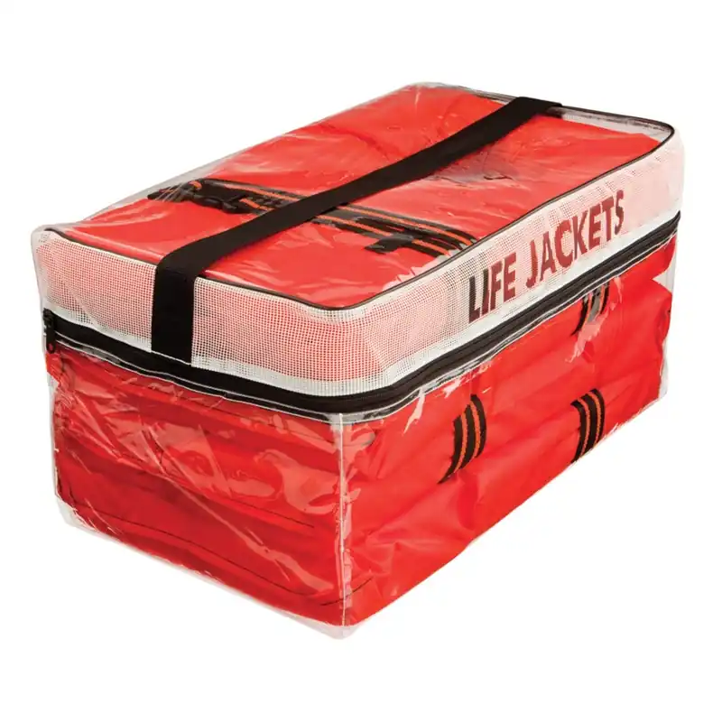 Kent 4-Pack of Adult Type II Life Vest in Storable Tote