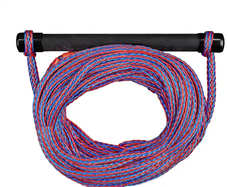 Full Throttle 1 Section Water Ski Rope - Red/Blue