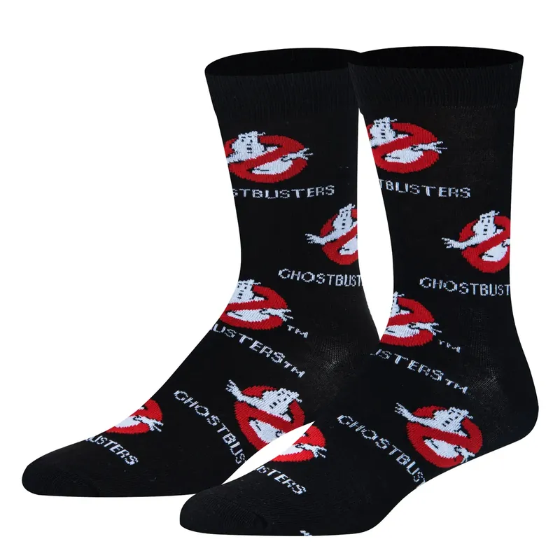 Crazy Socks Fun Prints Crew Socks - Ghostbusters