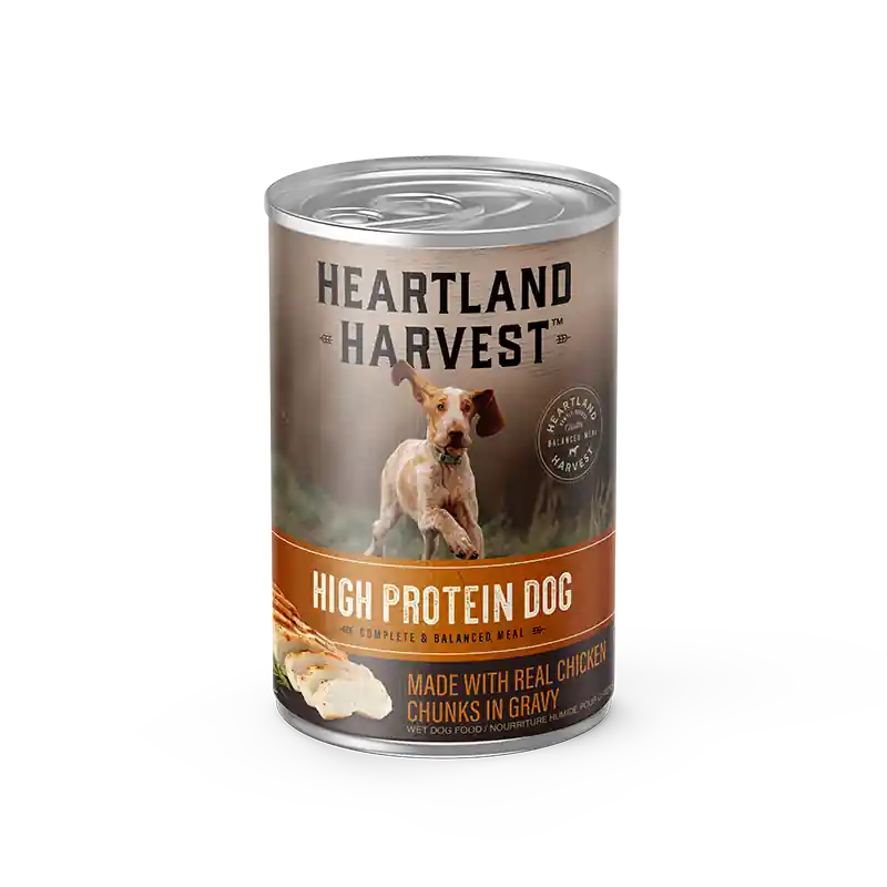 Heartland Harvest High Protein Wet Dog Food-Chicken14.5oz