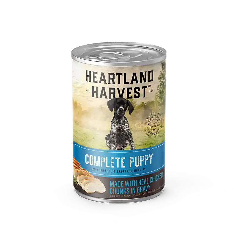 Heartland Harvest Complete Wet Puppy Food-Chicken14.5oz