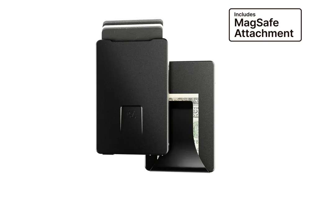 Groove Life Men‘s Groove Wallet with MagSafe Plate - Black