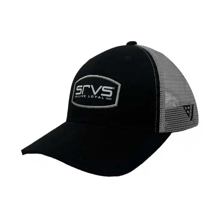 SRVS Fort Benning Classic Trucker Hat - Black