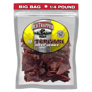 Old Trapper Teriyaki Traditional Style Beef Jerky 4oz