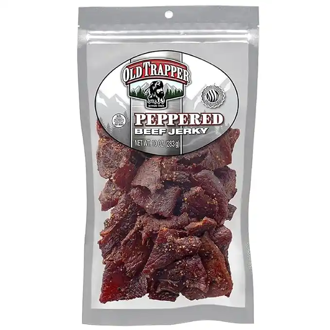 Old Trapper Peppered Beef Jerky 10oz