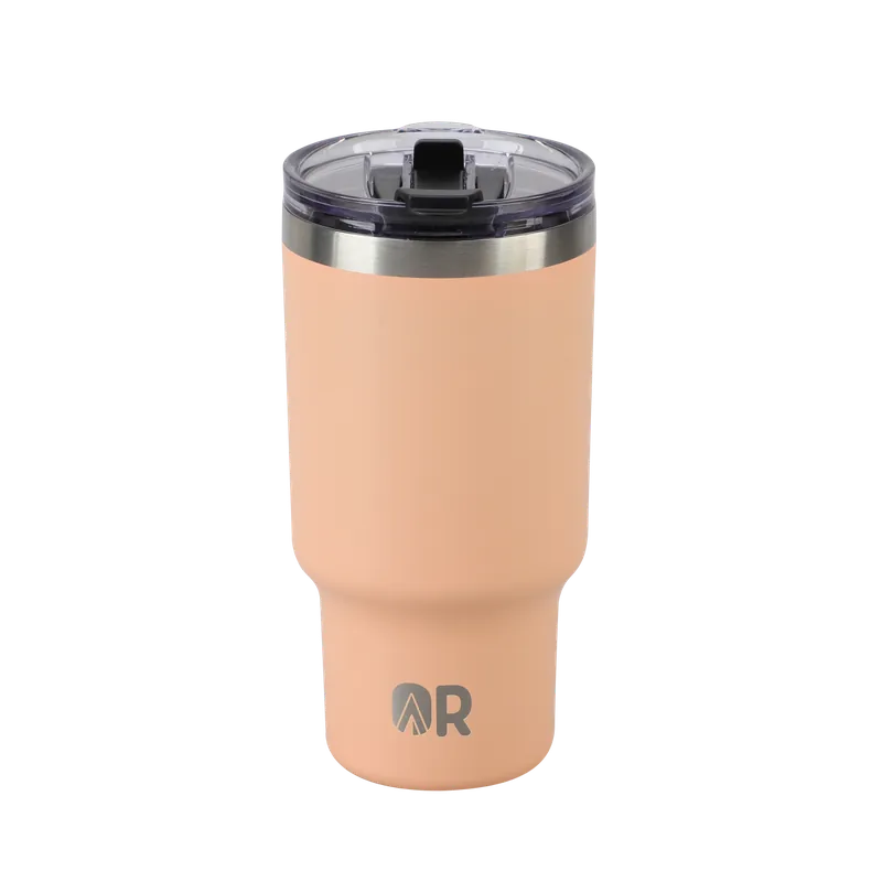 Outdoor Revival 30 OZ Stainless Steel Insulated Tumbler, Peach