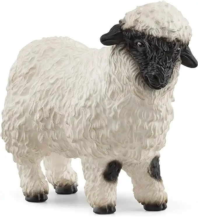 Schleich Valais Blacknose Sheep Toy Figurine 13965