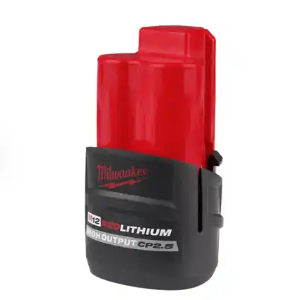 Milwaukee M12 12V Lithium-Ion CP High Output 2.5 Ah Battery Pack