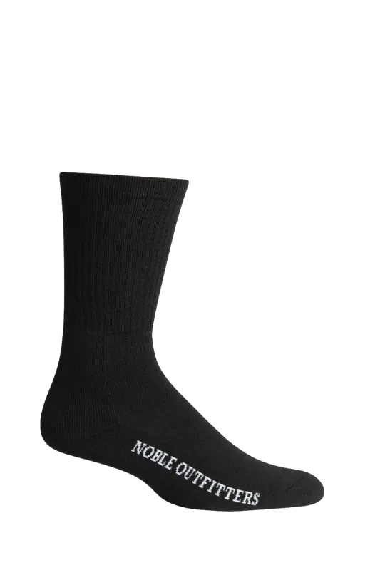 Noble Outfitters 61023-019 Men‘s Performance Over the Calf Sock Black - Large 6pk