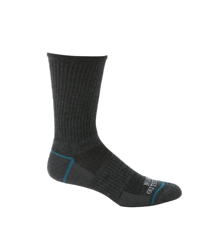 Noble Outfitters 61057-017 Men‘s Motion Merino Crew Sock Charcoal 2pk
