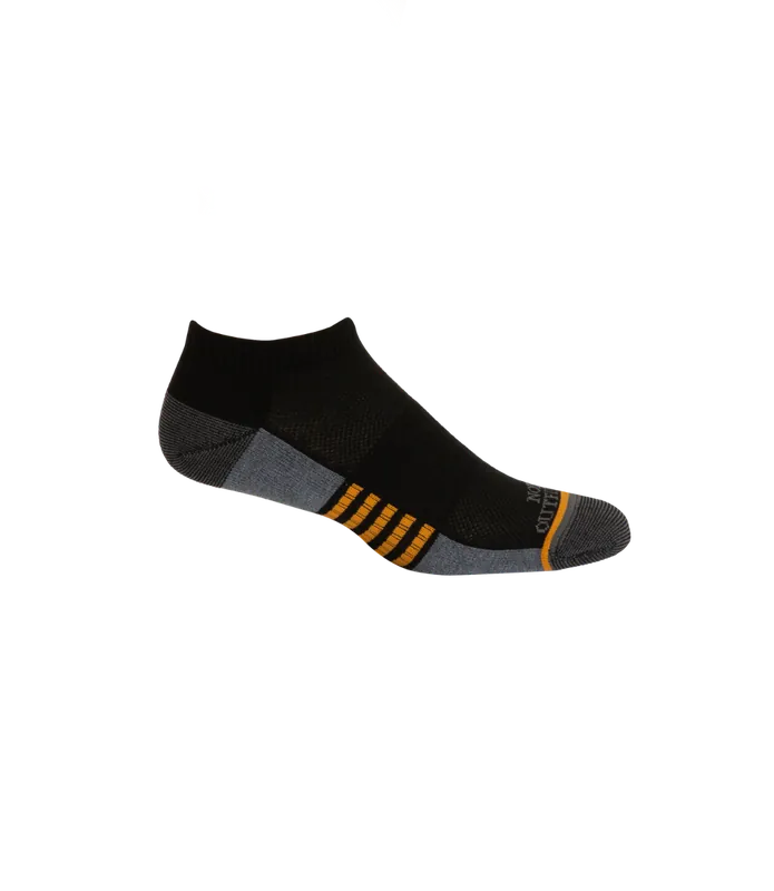 Noble Outfitters 61050-019 Men‘s Durable Ankle Sock 3Pk Black Medium