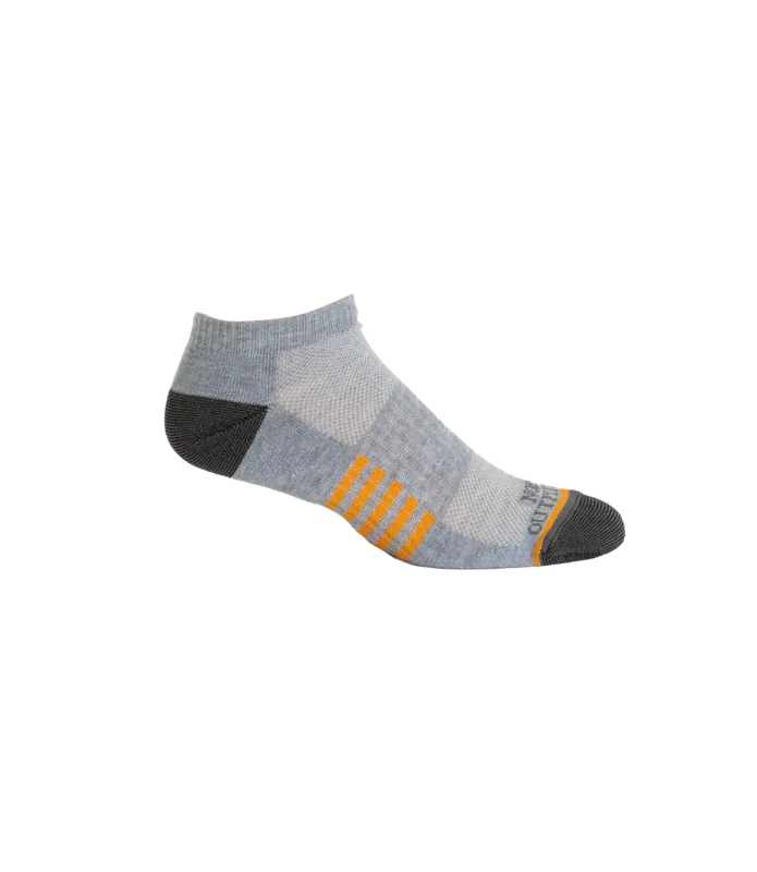 Noble Outfitters 61050-016 Men‘s Durable Ankle Sock 3Pk Grey Medium