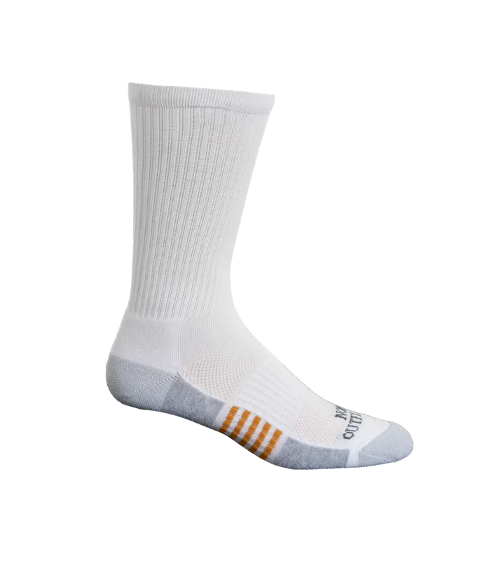 Noble Outfitters 61048-010 Men‘s Durable Boot Crew Sock White
