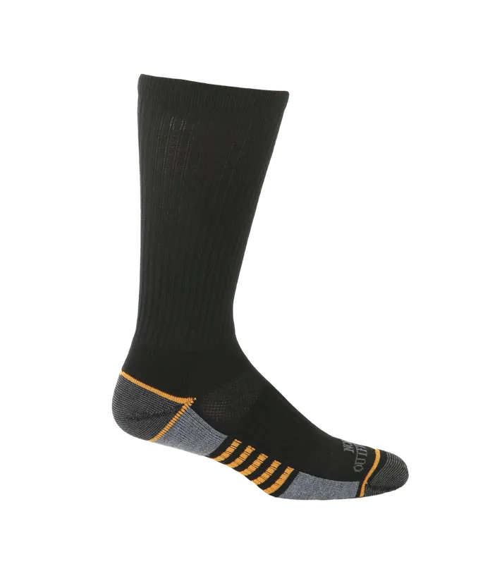 Noble Outfitters 61048-019 Men‘s Durable Boot Crew Sock Black