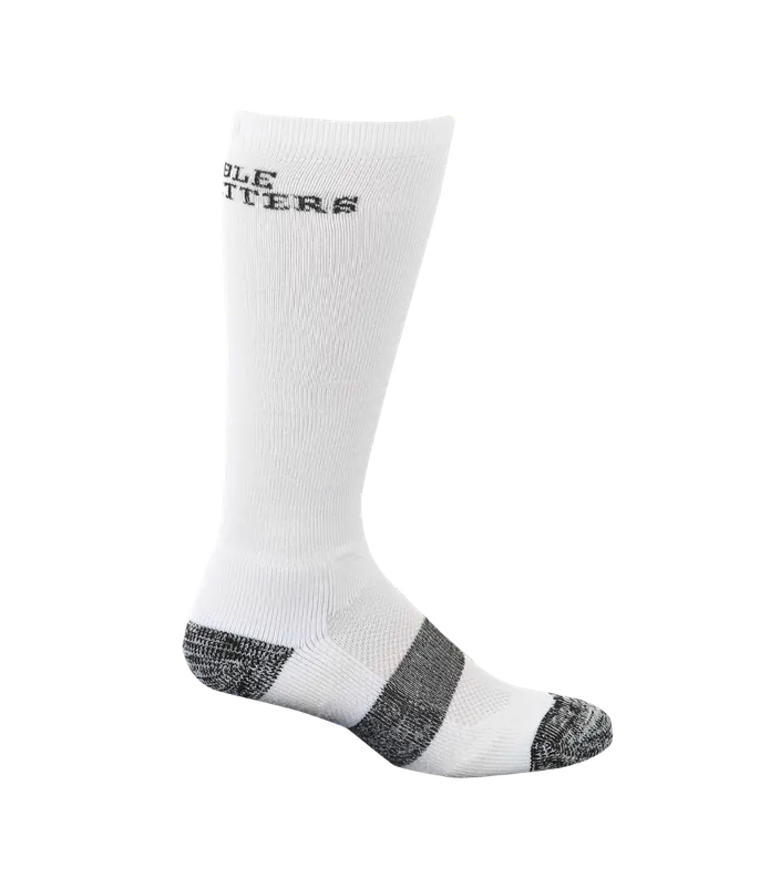 Noble Outfitters 61055-010 Men‘s Best Dang Over the Calf Boot Sock White