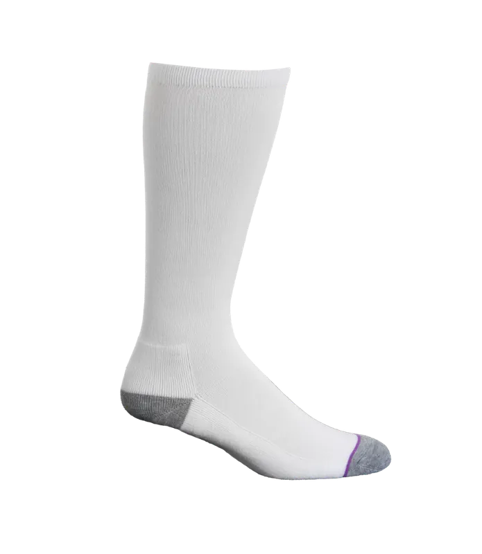 Noble Outfitters 61043-010 Women‘s Performance Over the Calf Boot Sock 6PK White Medium
