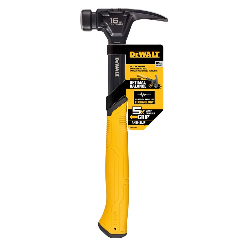 DeWalt DWHT51003 16 oz Rip Claw Steel Hammer